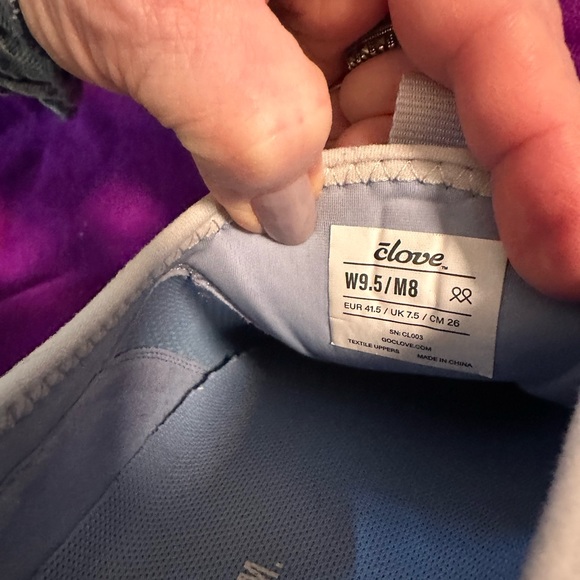 CLOVE Women’s Classic Sneaker Grey Matter Size 9.5 VGUC - Picture 5 of 7